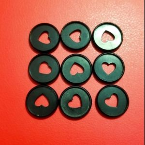 The Happy Planner Plastic Black Mini Discs